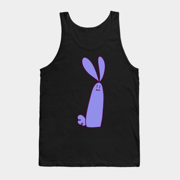 Purple Bunny Tank Top by saradaboru